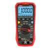 Multímetro digital CAT III - Pantalla LED de hasta 6000 cuentas - Medición en DC y AC hasta 1000V y 10A - Conexión co...