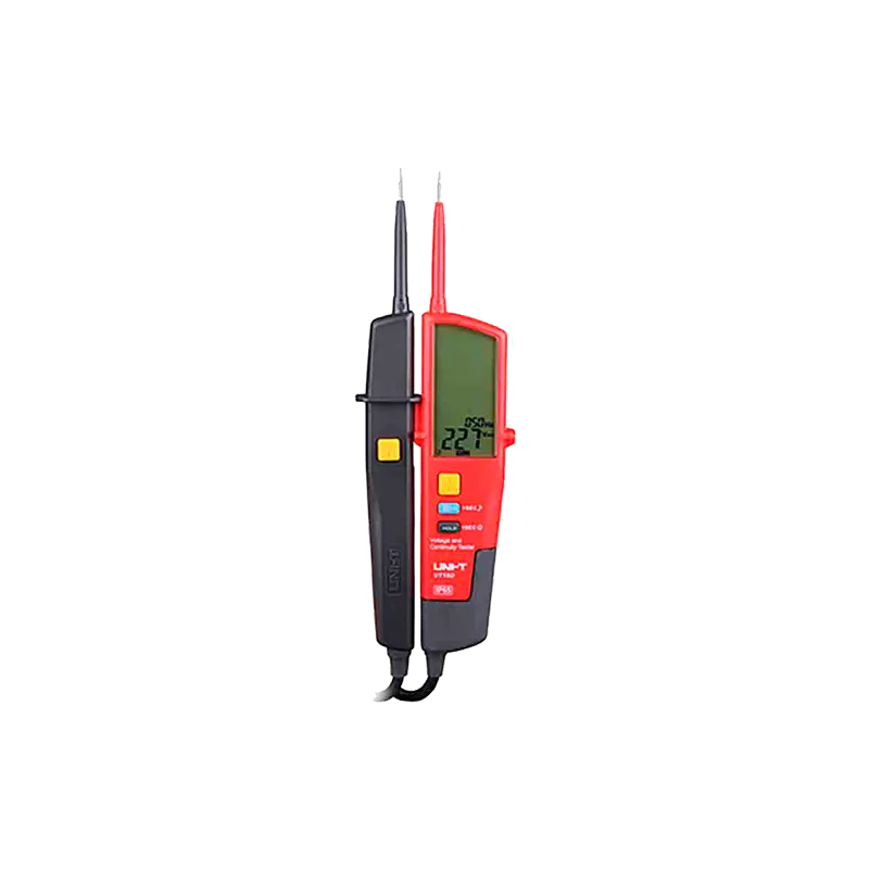 Detector de voltaje AC/DC sin contacto - Display LCD - Modo de alto y bajo voltaje hasta 690 V - Aviso audible y LED ...