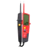 Detector de voltaje AC/DC sin contacto - Display LCD - Modo de alto y bajo voltaje hasta 690 V - Aviso audible y LED ...