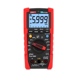 Multímetro digital Industrial True RMS - IP65 y resistente a caídas de 2 m - Medición DC y AC hasta 600V / 20 A - Lin...