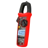 Pinza amperimétrica - Medición en DC hasta 600V y 600A - Medición en AC hasta 600V y 600A - Resistencia/capacitancia/...