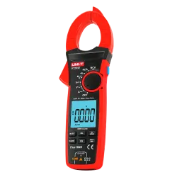 Pinza amperimétrica LCD - Medición en DC hasta 1000V - Medición en AC hasta 1000V y 1000A - Resistencia/capacitancia/...