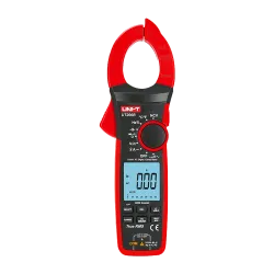 Pinza amperimétrica LCD - Medición en DC hasta 1000V - Medición en AC hasta 1000V y 1000A - Resistencia/capacitancia/...
