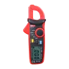 Mini pinza amperimétrica - Pantalla LED - Medición AC hasta 200A - Alta precisión en AC con función True RMS - Buzzer...