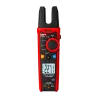Pinza amperimétrica tipo tenedor - Pantalla LCD de hasta 6000 cuentas - Medición de intensidad en AC hasta 200A - Med...