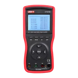 Pinza amperimétrica trifásica - Pantalla LED retroiluminada - Medición en AC hasta 600V y 20A - Medición de potencia ...