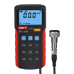 Medidor de vibraciones - Mide Aceleraciones, Velocidades y Desplazamiento - Utilización en maquinaria rotativa y alte...