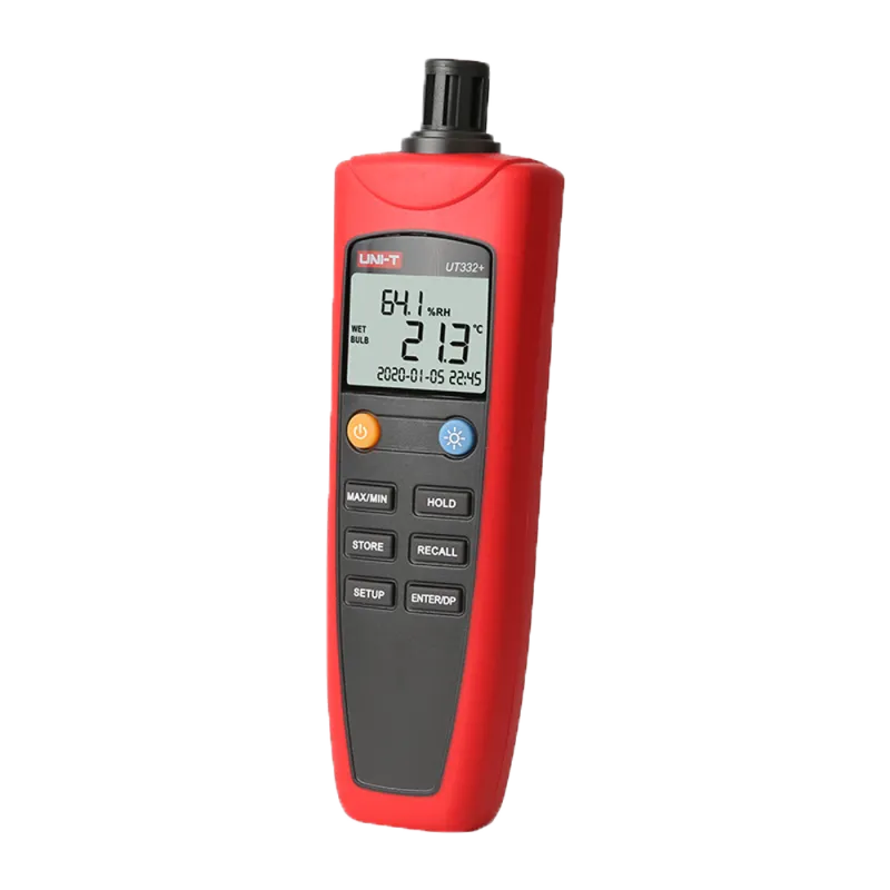 Medidor de condiciones ambientales - Medición de temperatura y humedad - Diseño ligero y económico con interfaz intui...