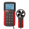 Anemómetro tipo Split - Sensor de velocidad del viento de alta precisión - Sensor de temperatura - Apagado automático...
