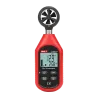Anemómetro de mano - Sensor de velocidad del viento de alta precisión - Sensor de temperatura - Valores Máximos, Míni...