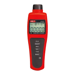Tacómetro digital de mano - Hasta 99999 RPM - Display LCD retroiluminado de 100000 cuentas - Valores Máximos, Mínimos...