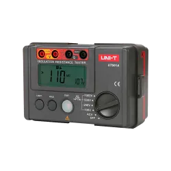 Medidor de resistencia de aislamiento eléctrico - Display LCD de hasta 2000 cuentas - Medición de voltaje AC hasta 75...