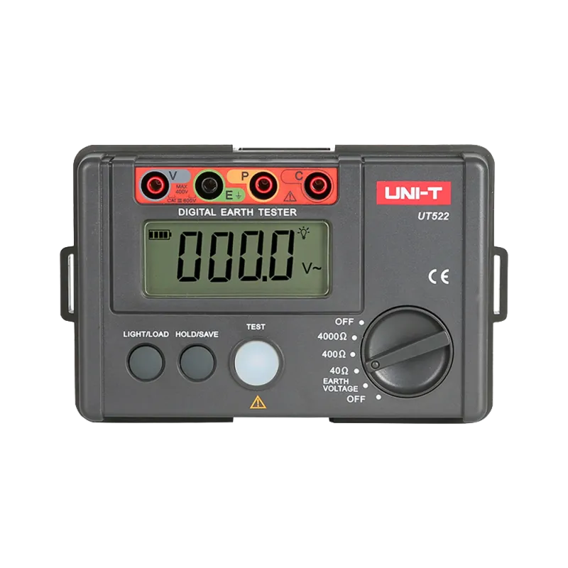 Medidor de resistencia a tierra - Display LCD de hasta 4000 cuentas - Medición de resistencia a tierra hasta 4000? - ...