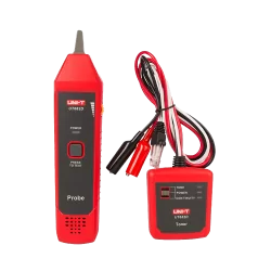 UNI-T - Tester de cables - Línea Telefónica, Par Trenzado y Cable Eléctrico - Apagado automático - Indicador de polar...