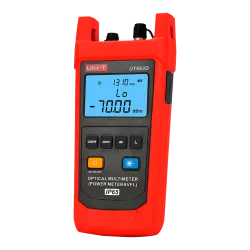 Tester de fibra óptica - Evaluación de la potencia óptica de fibra - Localizador visual de fallos - Impermeable IP65 ...