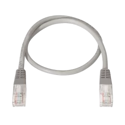 Cable UTP Safire - Ethernet - Conectores RJ45 - Categoría 5E - 0.3 m - Color blanco