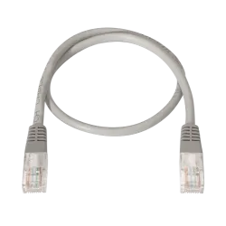 Cable UTP Safire - Ethernet - Conectores RJ45 - Categoría 5E - 0.3 m - Color blanco