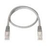 Cable UTP Safire - Ethernet - Conectores RJ45 - Categoría 5E - 0.3 m - Color blanco