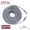 Cable UTP Safire - Categoría 5e - Conductor CCA - Ethernet - Conectores RJ45 - 40 m