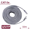 Cable UTP Safire - Categoría 5e - Conductor CCA - Ethernet - Conectores RJ45 - 50 m