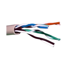 Cable UTP Safire - Categoría 5E - Rollo de 305 metros | Diámetro 5 mm - Conductor CCA - Cubierta color gris - Certif...