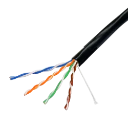 Cable UTP Safire - Categoría 6 - Cumple con 90m Fluke test - Rollo de 305 metros - Conductor CCA - Cubierta especial ...