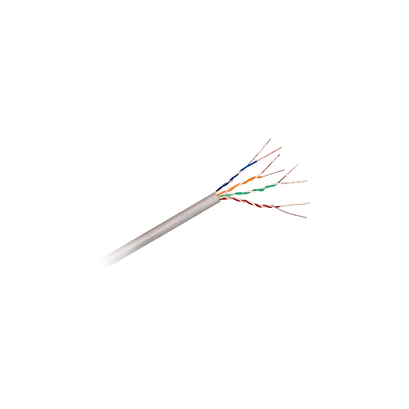 Cable UTP Safire libre de halógenos - Categoría 6 - Cumple con 90m Fluke test - Rollo de 305 metros - Diámetro 6.0 mm...