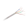 Cable UTP Safire libre de halógenos - Categoría 6 - Cumple con 90m Fluke test - Rollo de 305 metros - Diámetro 6.0 mm...