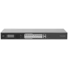 Uniview Switch PoE Enracable - 16 Puertos RJ45 10/100Mbps PoE+ 802.3af/at - 2 Puertos uplink 10/100/1000Mbps (1 combo...