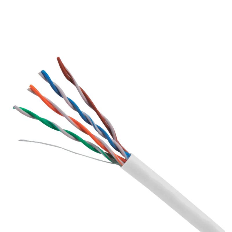 Uniview cable UTP categoría 5E, - Conductor OFC,100% cobre - Diámetro 24 AWG-0,50mm - Certificado Dca-s2,d2,a1 - Cubi...