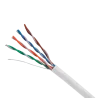 Uniview cable UTP categoría 5E, - Conductor OFC,100% cobre - Diámetro 24 AWG-0,50mm - Certificado Dca-s2,d2,a1 - Cubi...