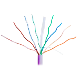 Uniview Cable UTP categoría 6 - Conductor OFC,100% cobre - Diámetro 24 AWG-0,53mm - Certificado CPR: Cca-s1,d0,a1 - C...