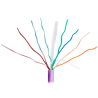 Uniview Cable UTP categoría 6 - Conductor OFC,100% cobre - Diámetro 24 AWG-0,53mm - Certificado CPR: Cca-s1,d0,a1 - C...