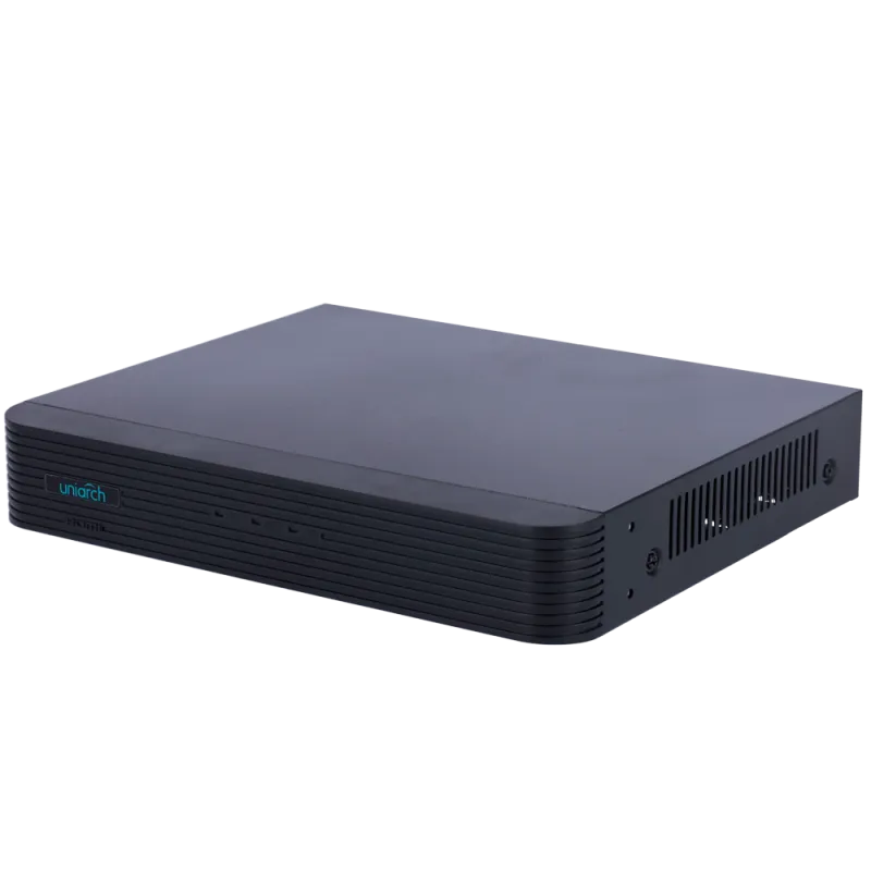 Videograbador 5n1 - Uniarch - 8 CH HDTVI / HDCVI / AHD / CVBS + 4 extra IP - Audio - Admite 1 disco duro