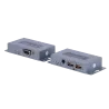 Extensor VGA/USB por UTP - Emisor y receptor - Alcance 100 m - Hasta 1920x1440 - Sobre cable UTP Cat 5/5e/6 - Aliment...