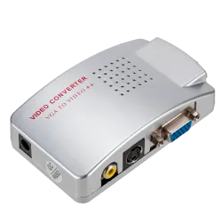 Adaptador de vídeo - Entradas: VGA - Salida: VGA, S-VIDEO y Vídeo RCA - Múltiples resoluciones soportadas - Sistema d...