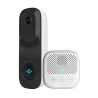 VicoHome Videotimbre 3Mpx WiFi - Sensor PIR / Detección inteligente (nube) - Batería 5200 mAh o alimentación cablea...