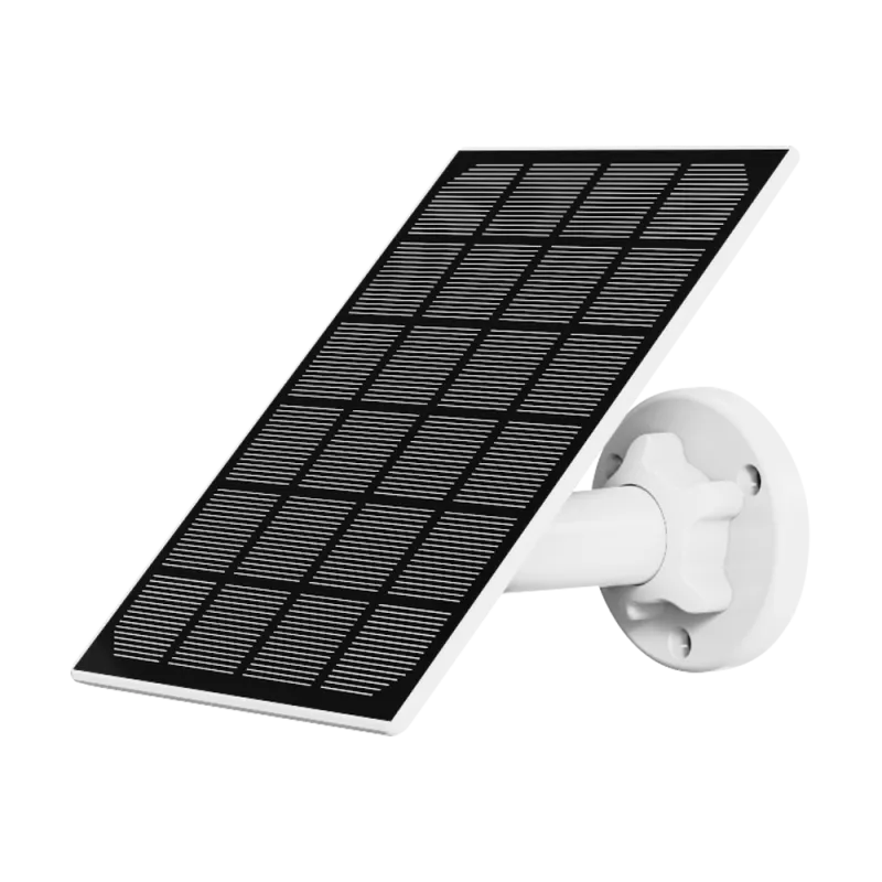 VicoHome - Panel solar de 3W - Para cámaras IP a batería - Monocristalino de alta eficiencia - Salida USB-C DC5V e...