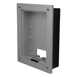 X-Security - Caja de registro para XS-V2202E-(X) - Un modulo - 162,9mm (Al) x 128,9mm (An) x 35mm (Fo) - Embellecedor...