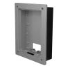 X-Security - Caja de registro para XS-V2202E-(X) - Un modulo - 162,9mm (Al) x 128,9mm (An) x 35mm (Fo) - Embellecedor...
