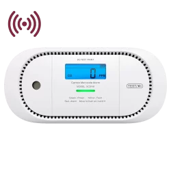 Detector de CO autónomo X-Sense - Conexión con HUB SBS50 para comunicación por APP - Permite conectar 50 detectores e...