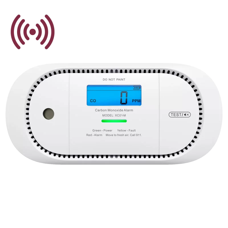 Detector de CO autónomo X-Sense - Conexión con HUB SBS50 para comunicación por APP - Permite conectar 50 detectores e...