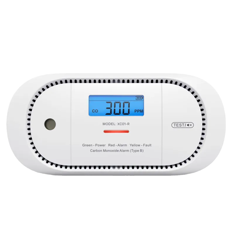 Detector de CO autónomo X-Sense - Duración de la batería 5 años (reemplazable) - Indicador luminoso de alarma - Alarm...