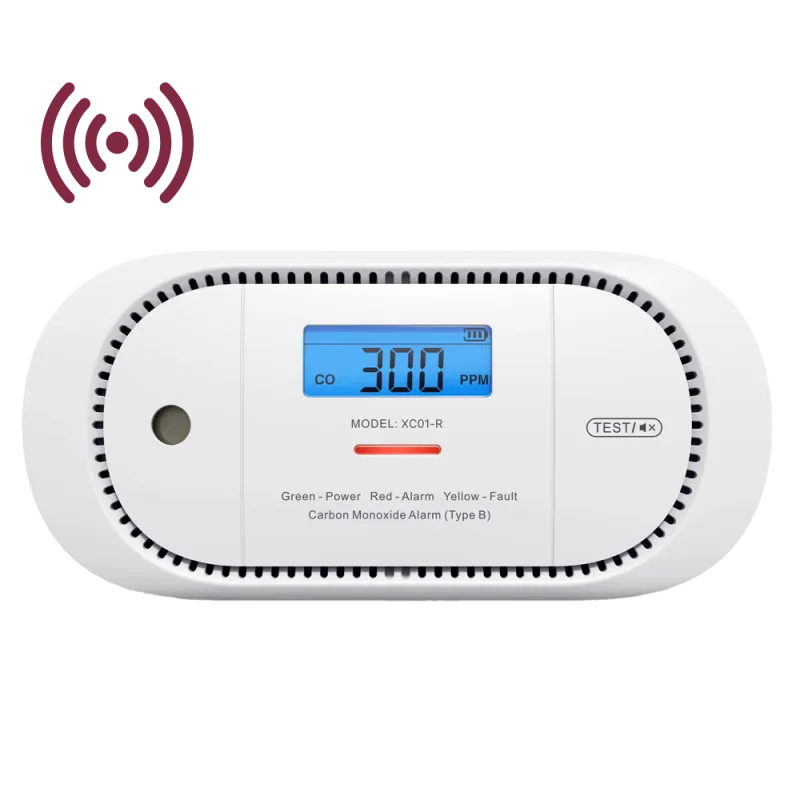 Detector de CO autónomo X-Sense - Permite conectar 24 detectores por RF 868MHz - Duración de la batería 5 años (reemp...