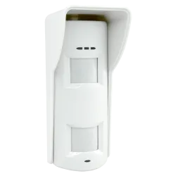 Detector PIR triple tecnología - Función anti-enmascaramiento - Apto para uso en exterior - 2 Infrarrojos, 1 Microond...