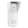 Detector PIR triple tecnología - Función anti-enmascaramiento - Apto para uso en exterior - 2 Infrarrojos, 1 Microond...