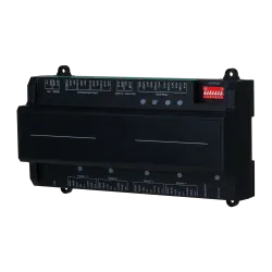 Controladora de accesos biométrica - Acceso por huella, tarjeta o contraseña - Comunicación TCP/IP | PoE - 4 lectores...