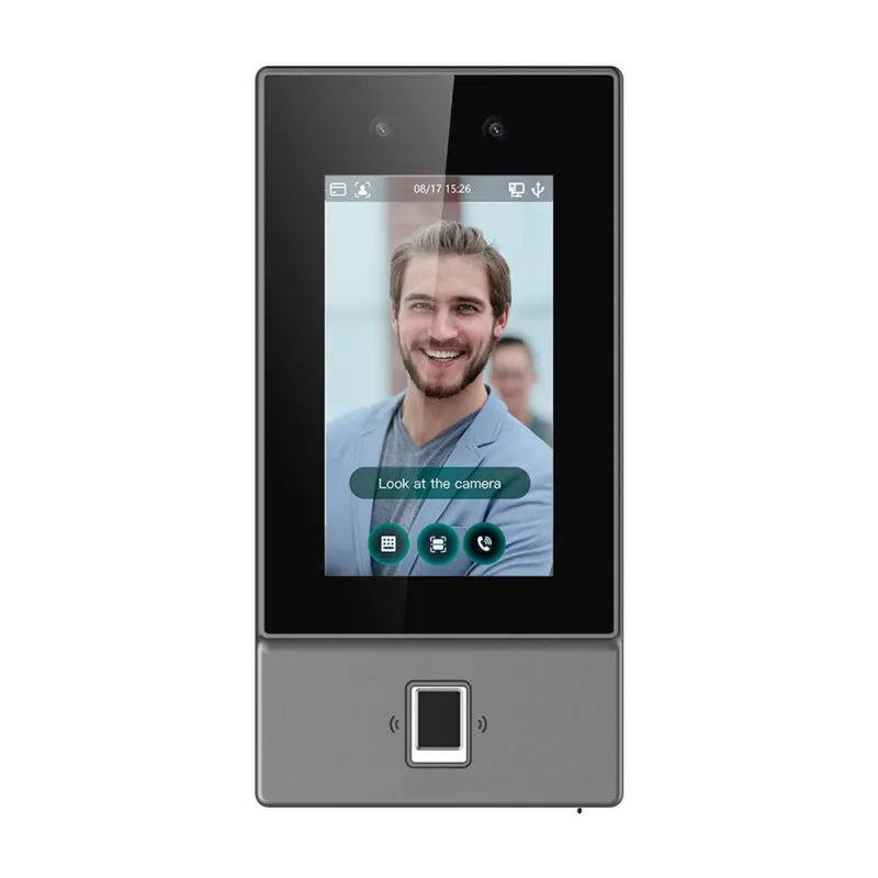 Control de acceso y presencia - Facial, huella, tarjeta MF, QR y PIN - 6.000 usuarios | 300.000 registros - TCP/IP, W...
