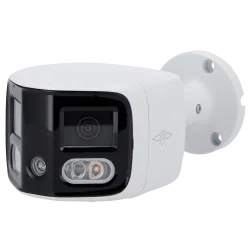 Cámara Bullet IP X-Security 8 Megapíxel - Active Deterrence | SMD 4.0 - 2 Lentes 2.8 mm / Dual Light 20m - WDR 120 dB...