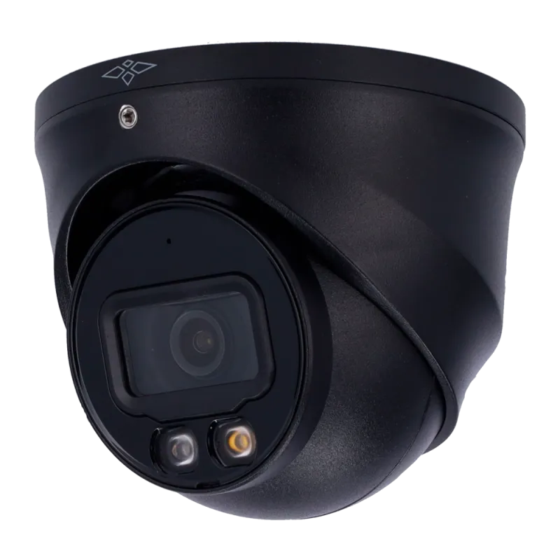 Cámara Turret IP X-Security WizSense NEGRO - 4 Megapixel (2688 × 1520) - Lente 2.8 mm - PoE | H.265+ - Micrófono in...